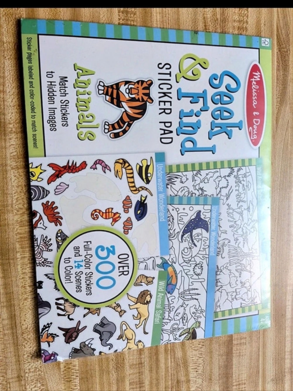 Melissa & Doug Seek & Find Sticker Pad: Animals